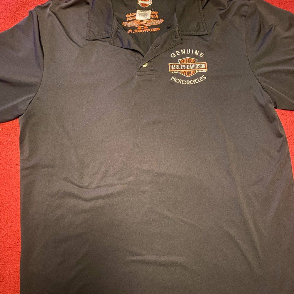 Harley-Davidson Men's Dark Polo Shirt